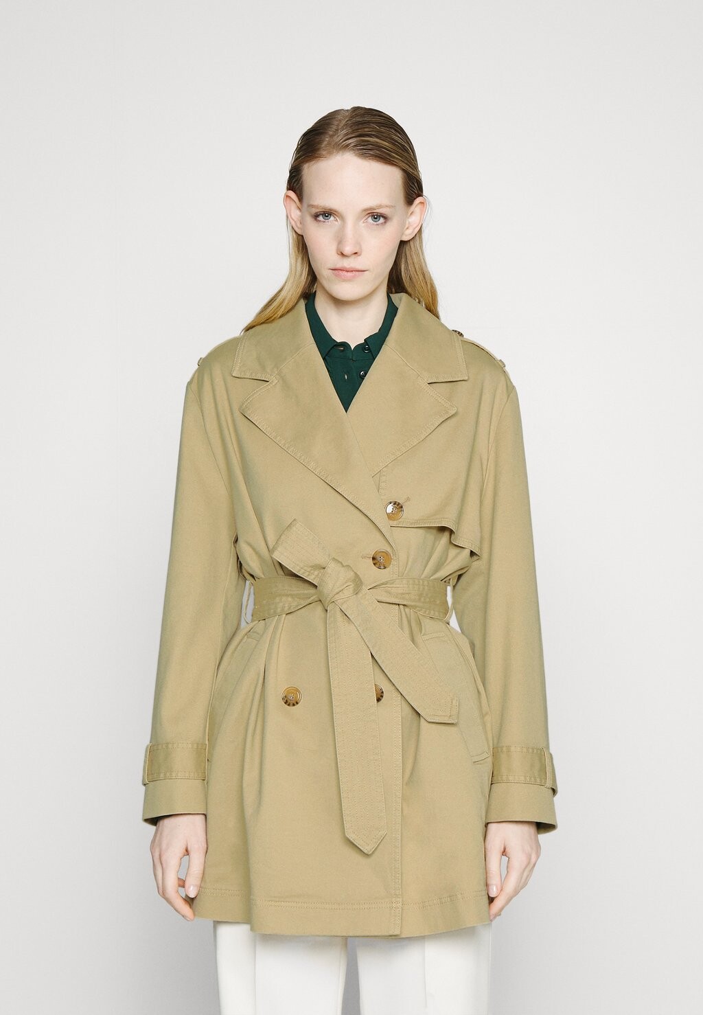

Плащ BOSS CRINZY, цвет medium beige