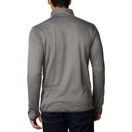 

Флисовая куртка с молнией 1/2 и видом на парк – мужская Columbia, цвет City Grey Heather