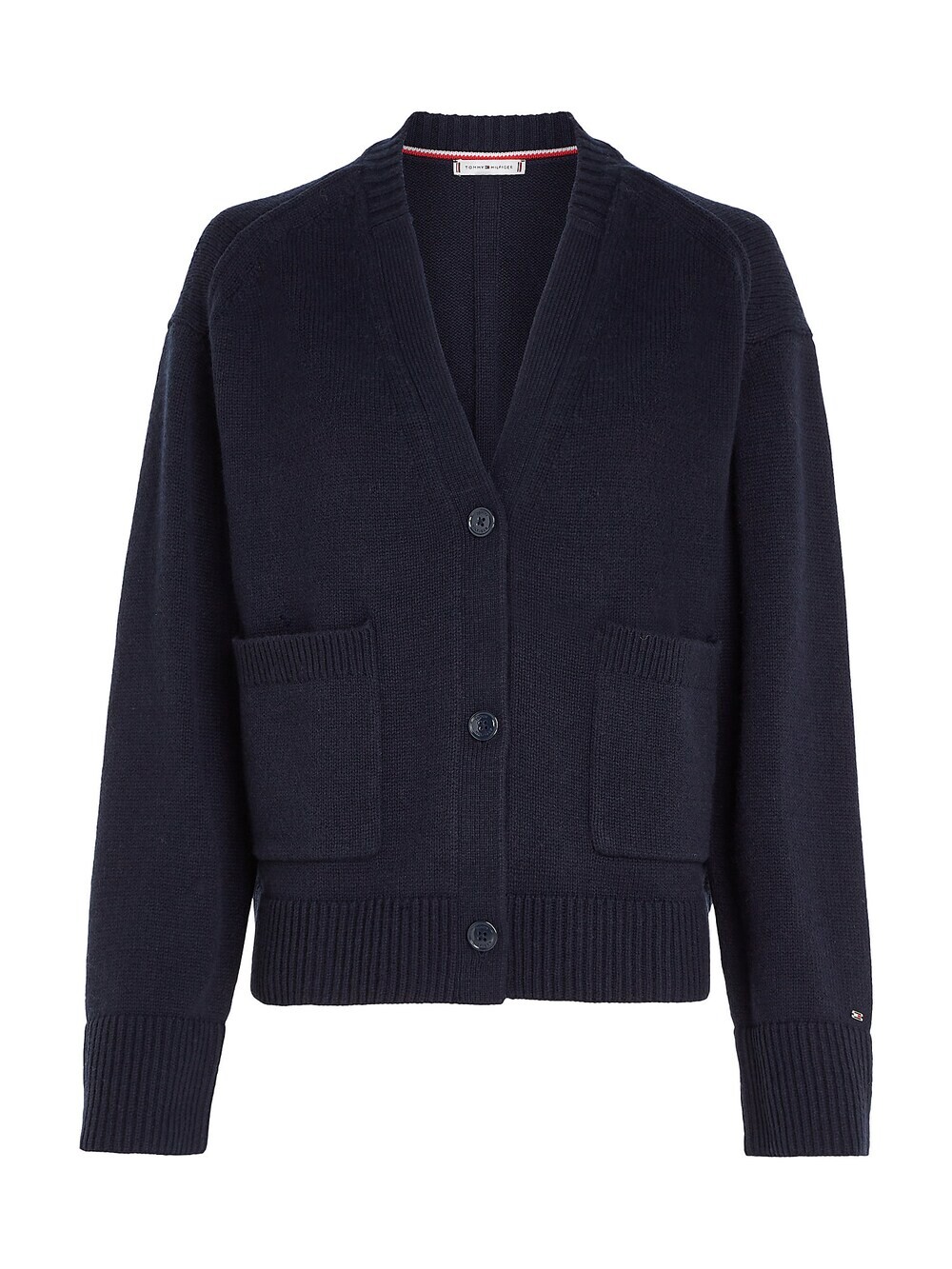 

Вязаный кардиган TOMMY HILFIGER, военно-морской