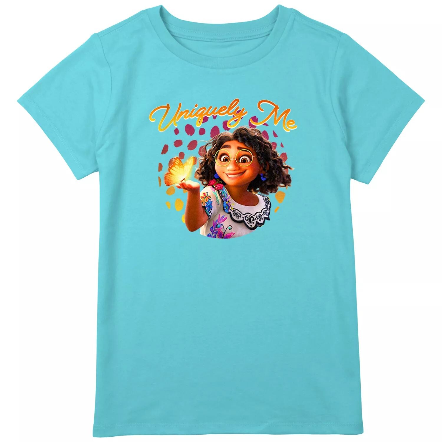 

Футболка с рисунком Disney's Encanto Isabela Uniquely Me Portrait для девочек 8–20 лет в размерах стандартного и большого размера Disney
