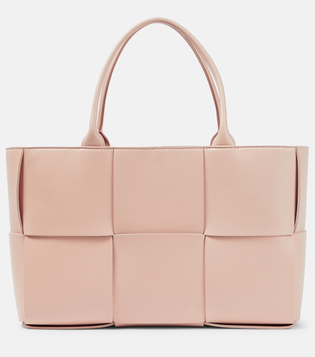 

Кожаная сумка-тоут andiamo Bottega Veneta, желтый