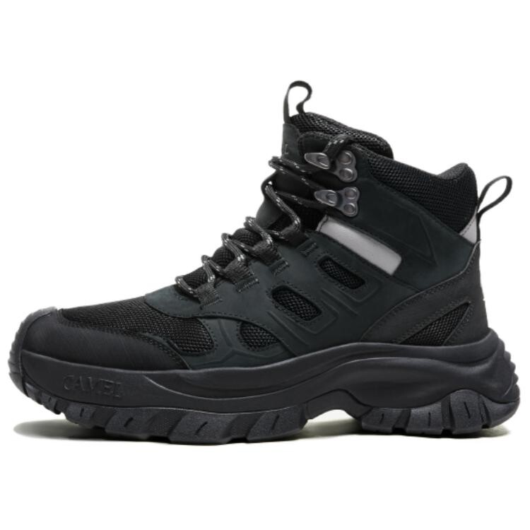 

Кроссовки мужские треккинговые Hiking / Trekking Shoes Men High-Top Camel, цвет Grey Lake Green