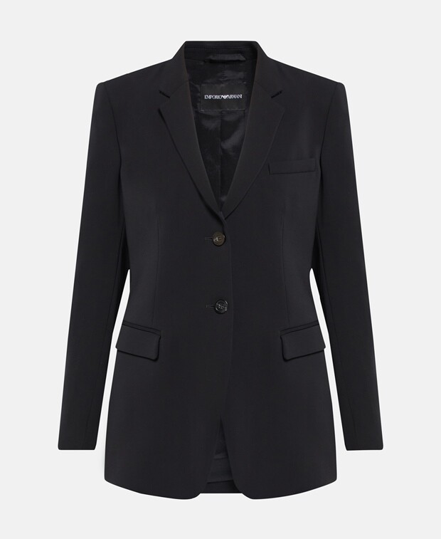 

Деловой пиджак Emporio Armani, черный