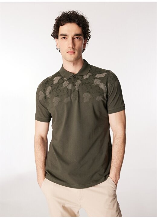 

Мужская футболка Polo Neck Khaki 232 LCM 242049 SACE KHAKI Lee Cooper