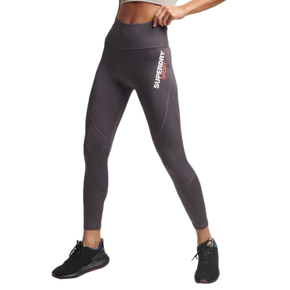 

Леггинсы Superdry Core 7/8, серый