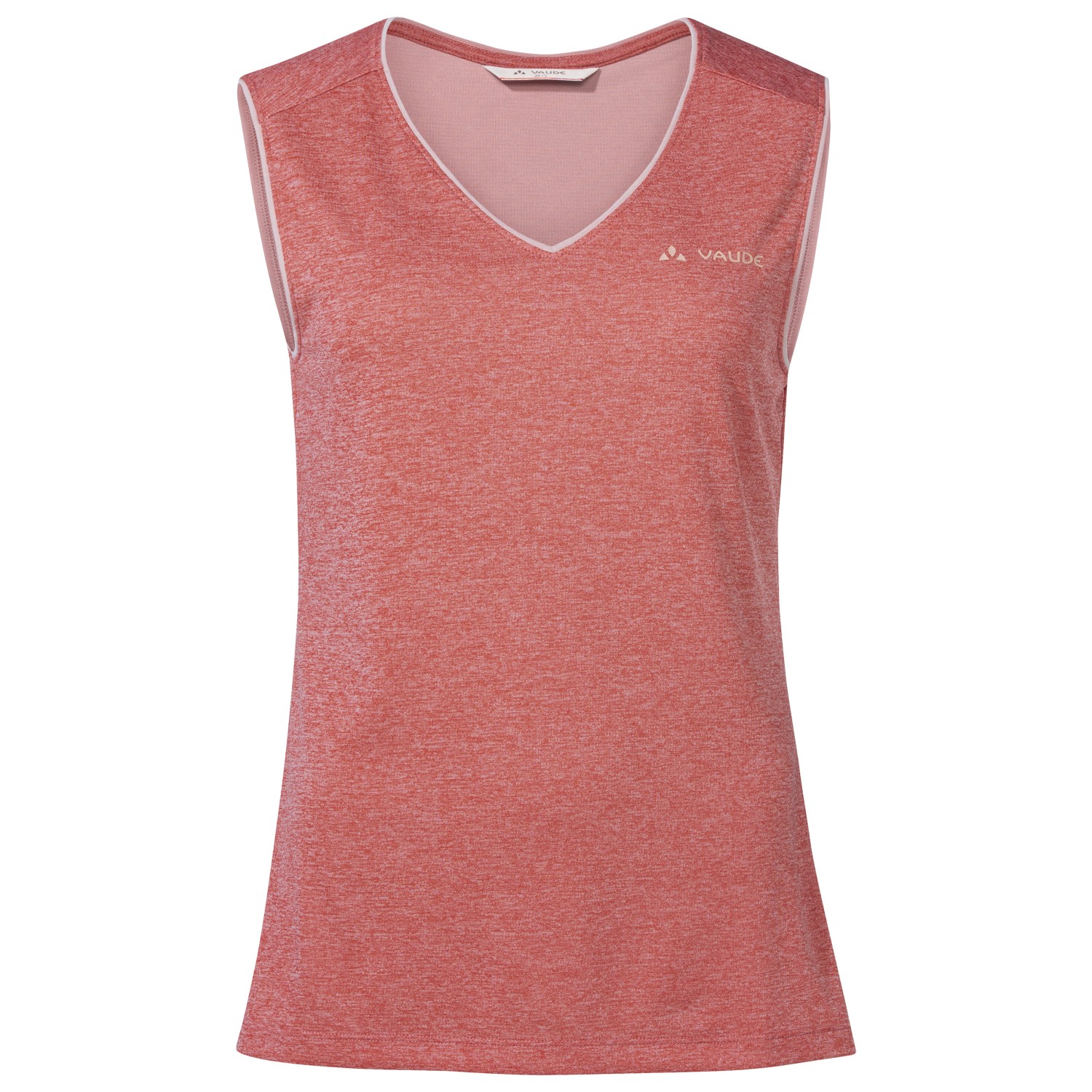 Функциональная рубашка Vaude Women's Essential Top, цвет Brick женский укороченный топ для занятий йогой и спортом