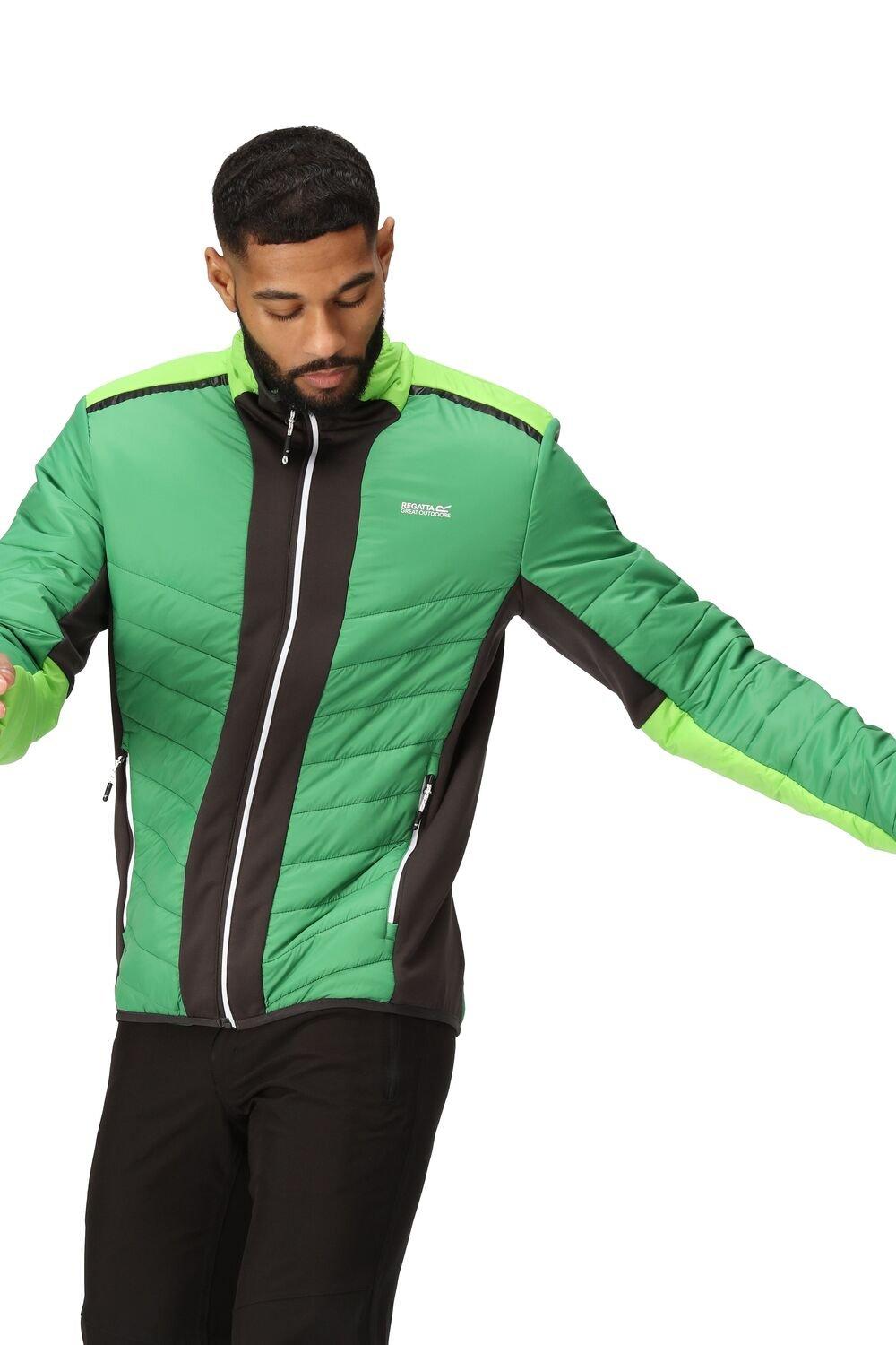 Водоотталкивающая походная куртка с перегородками 'Halton VII' Regatta, зеленый