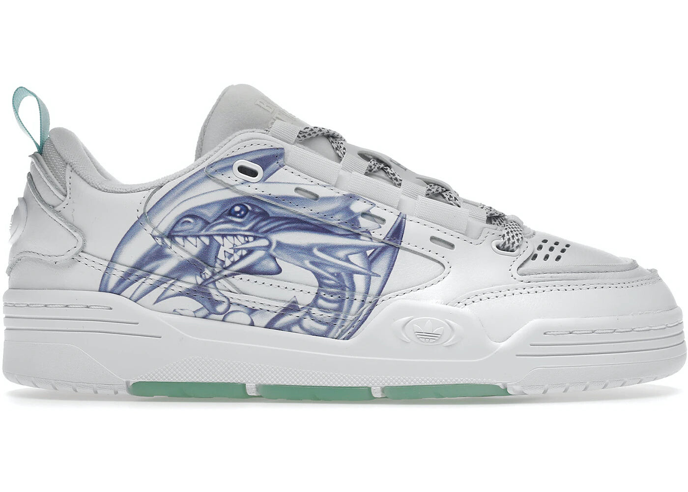

Кроссовки мужские Adidas ADI2000 Yu-Gi-Oh! Blue Eyes White Dragon, белый