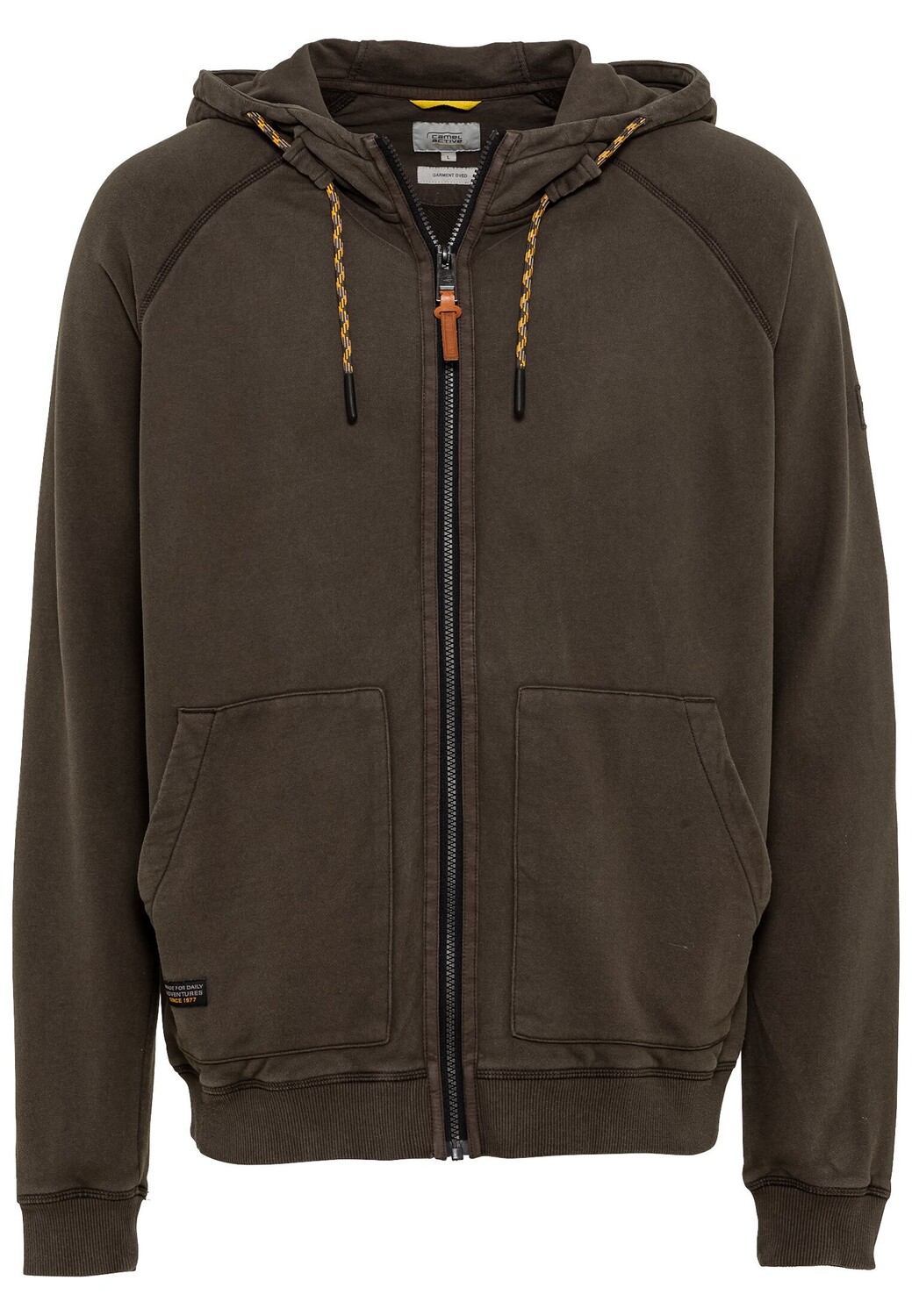 

Толстовка Camel Active mit Kapuze, цвет Dunkel khaki