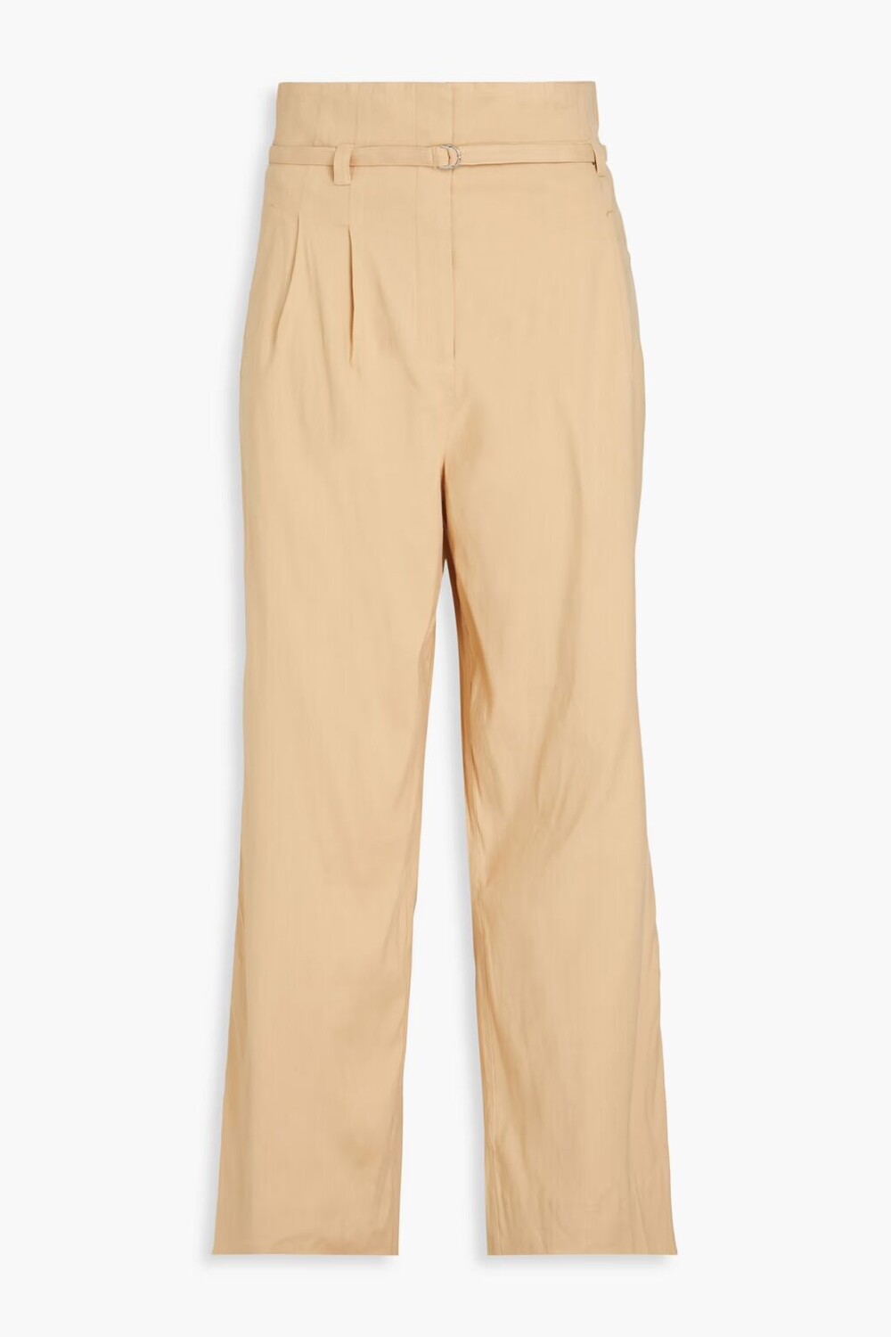 

Широкие брюки из смесового льна Derek Lam 10 Crosby, бежевый