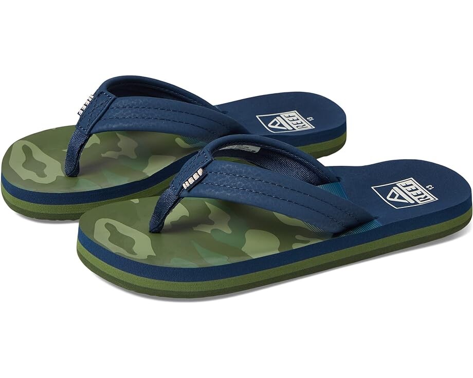 Сандалии Reef Reef Ahi Flip Flop, цвет Navy/Camo