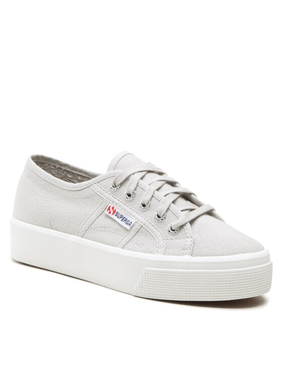 

Кроссовки из ткани Superga, серый
