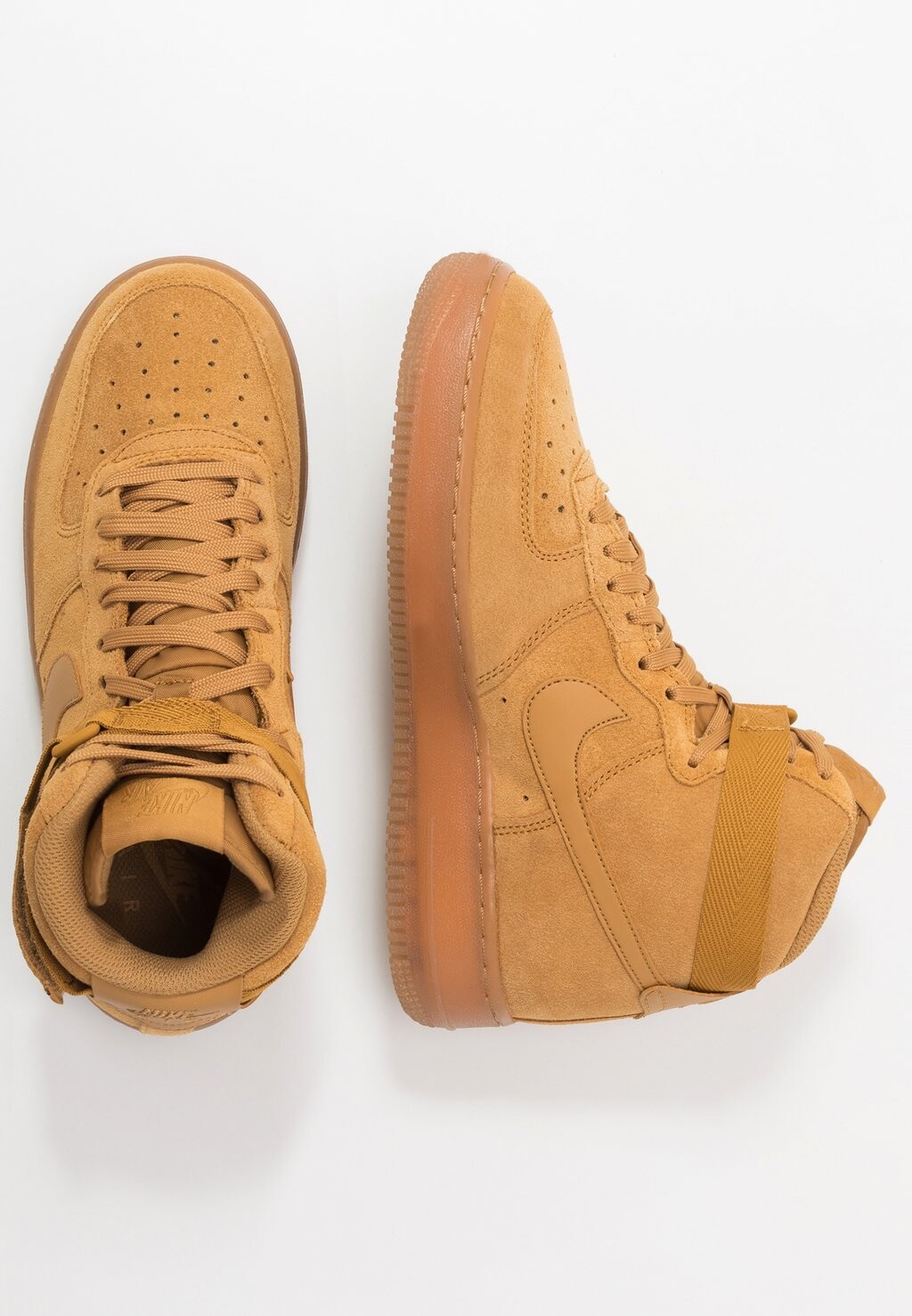 

Высокие кроссовки Air Force 1 Nike, цвет wheat/light brown