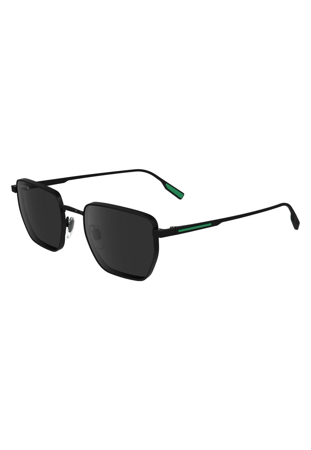 

Солнцезащитные очки Lacoste, матовый черный