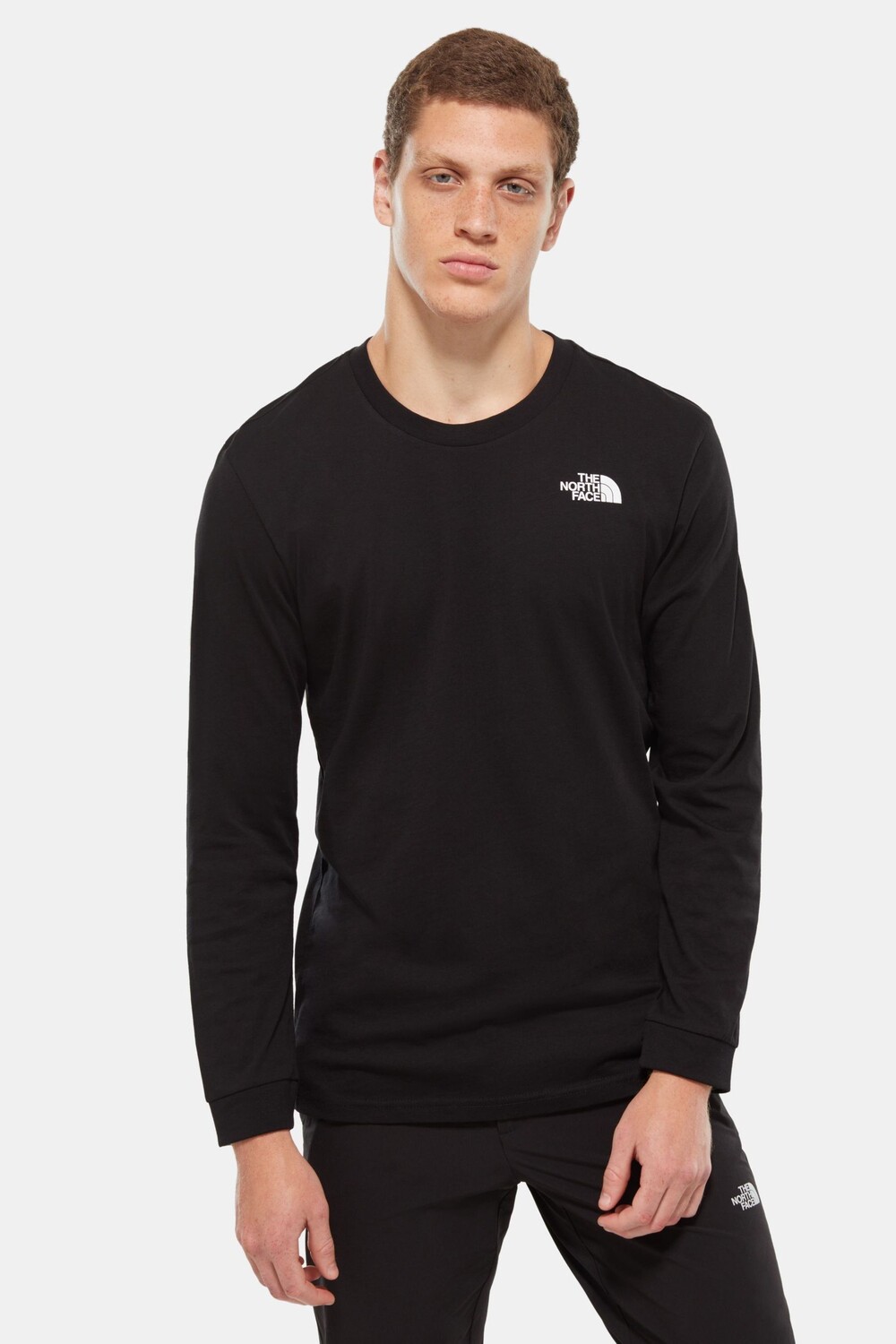 

Футболка Simple Dome с длинными рукавами The North Face, черный