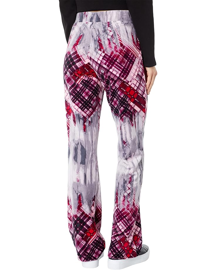 Брюки Juicy Couture Velour Pants, цвет Tie-Dye Plaid