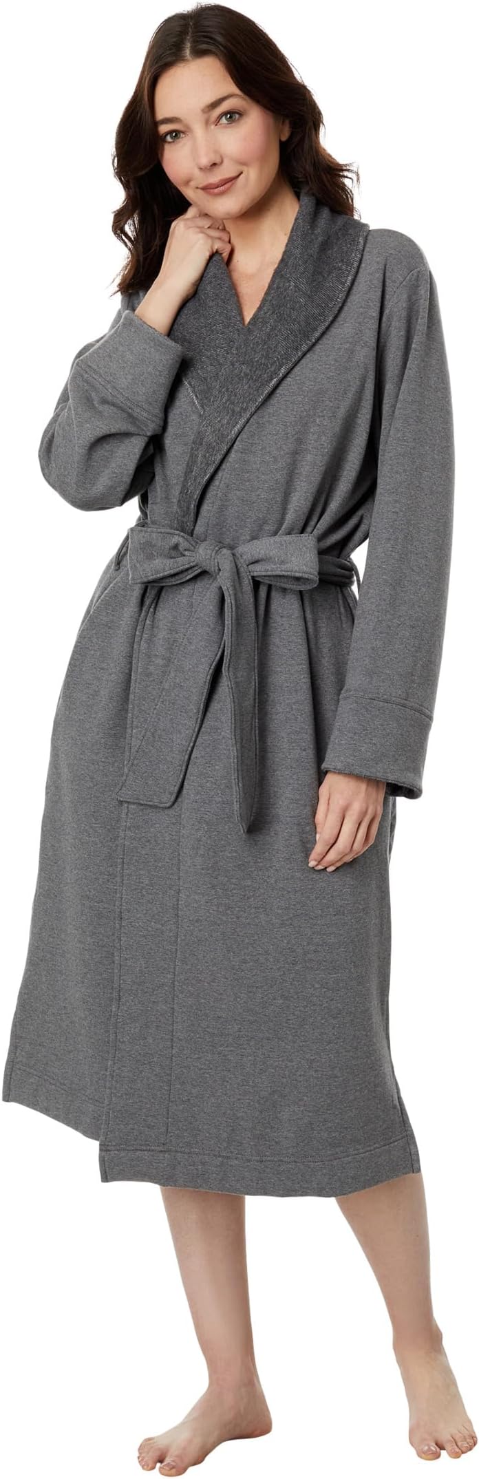 

Халат Dream Fleece Robe L.L.Bean, цвет Charcoal Heather