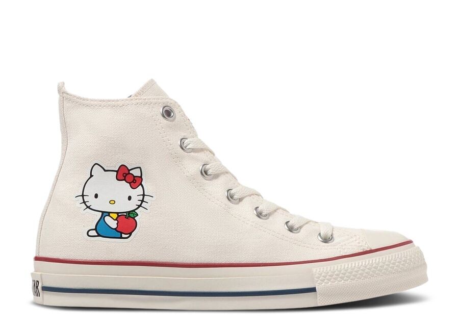 

Кроссовки Converse Hello Kitty X Chuck Taylor All Star High 'Apple', кремовый