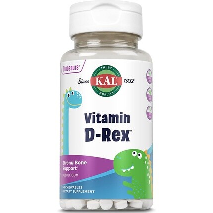 

Kal 400 Жевательная резинка Iu D-Rex, 90 шт.