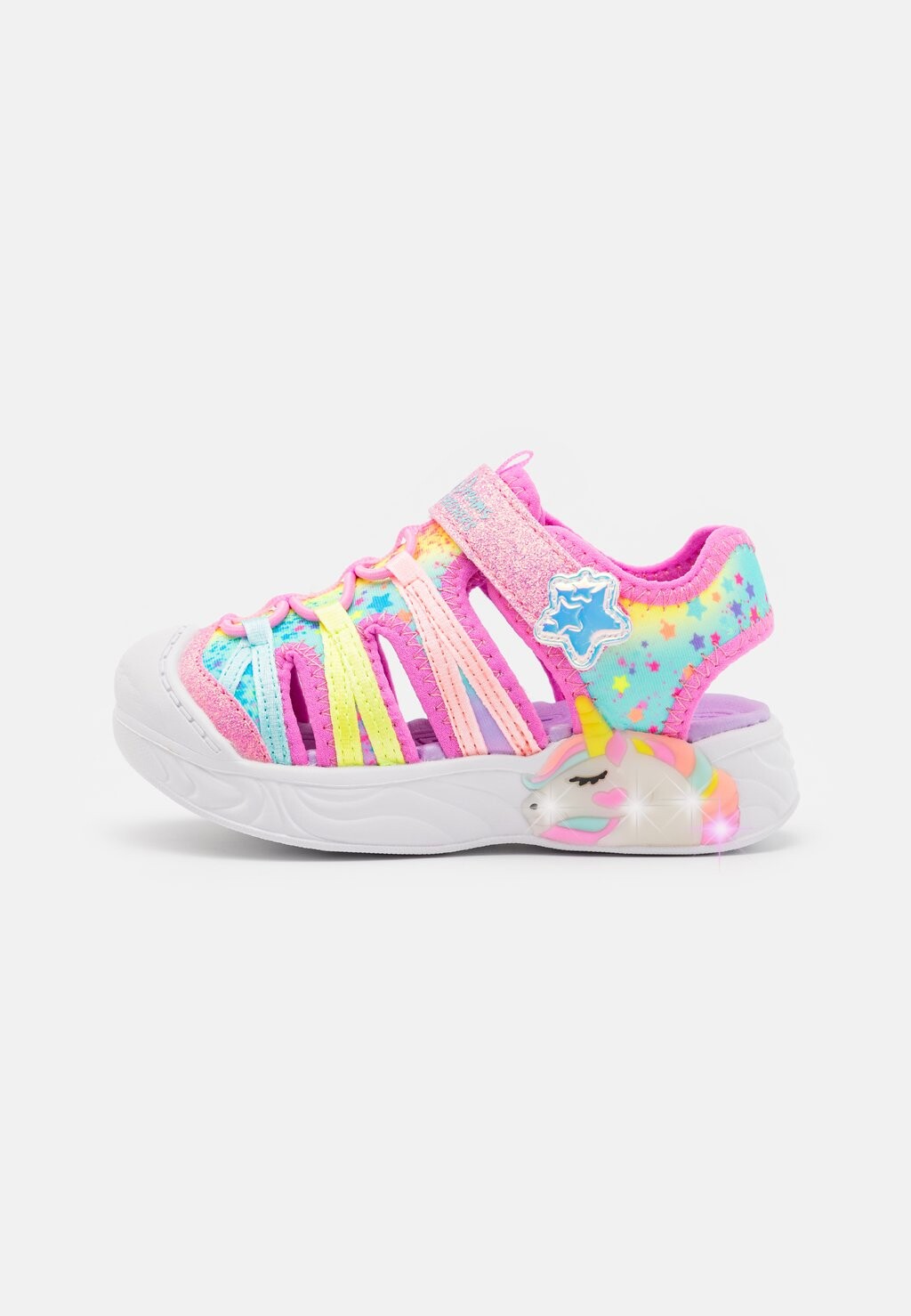 

Сандалии с ремешком UNICORN DREAMS EXPLORER Skechers, цвет pink/multi-coloured