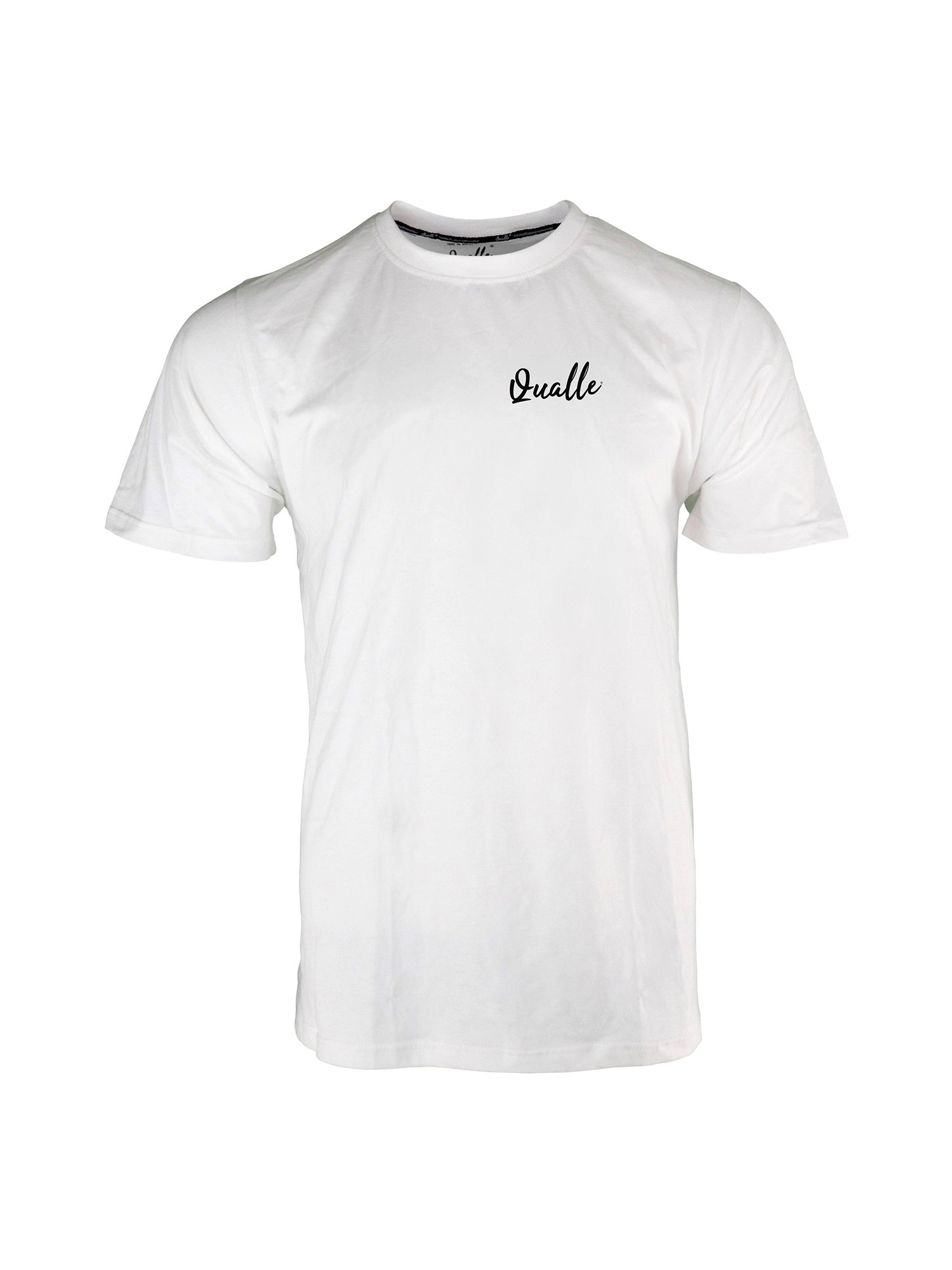 Футболка Qualle Baumwoll Streetwear Respekt, белый