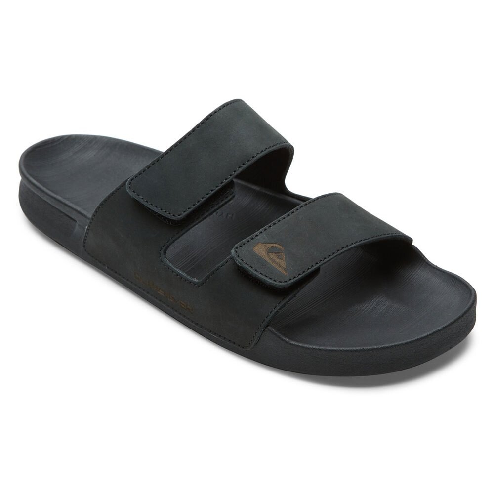 

Шлепанцы Quiksilver Rivileatherdadj, черный