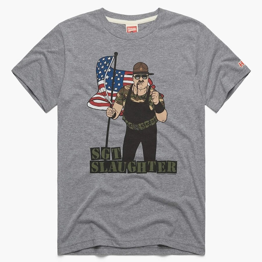 

Футболка с коротким рукавом Homage Sgt Slaughter, серый