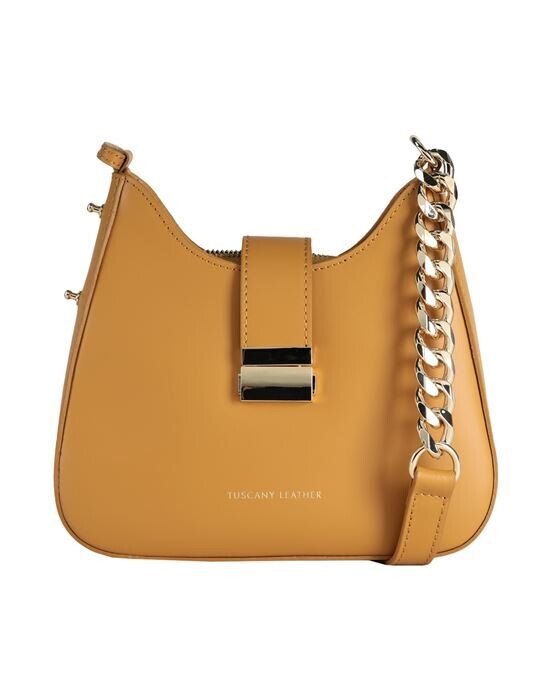 

Сумка через плечо TUSCANY LEATHER, горчичный