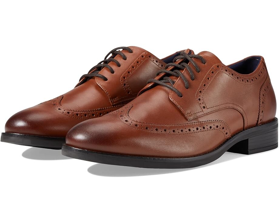 

Оксфорды Cole Haan Grand+ Dress Wing Tip Oxford, цвет British Tan