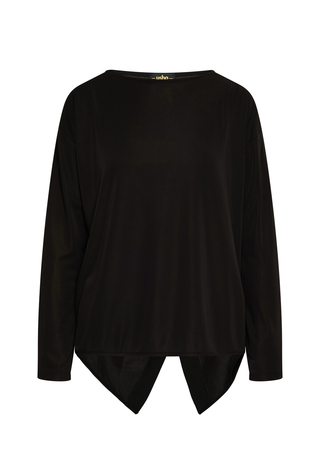 

Блуза usha BLACK LABEL Langarm, черный