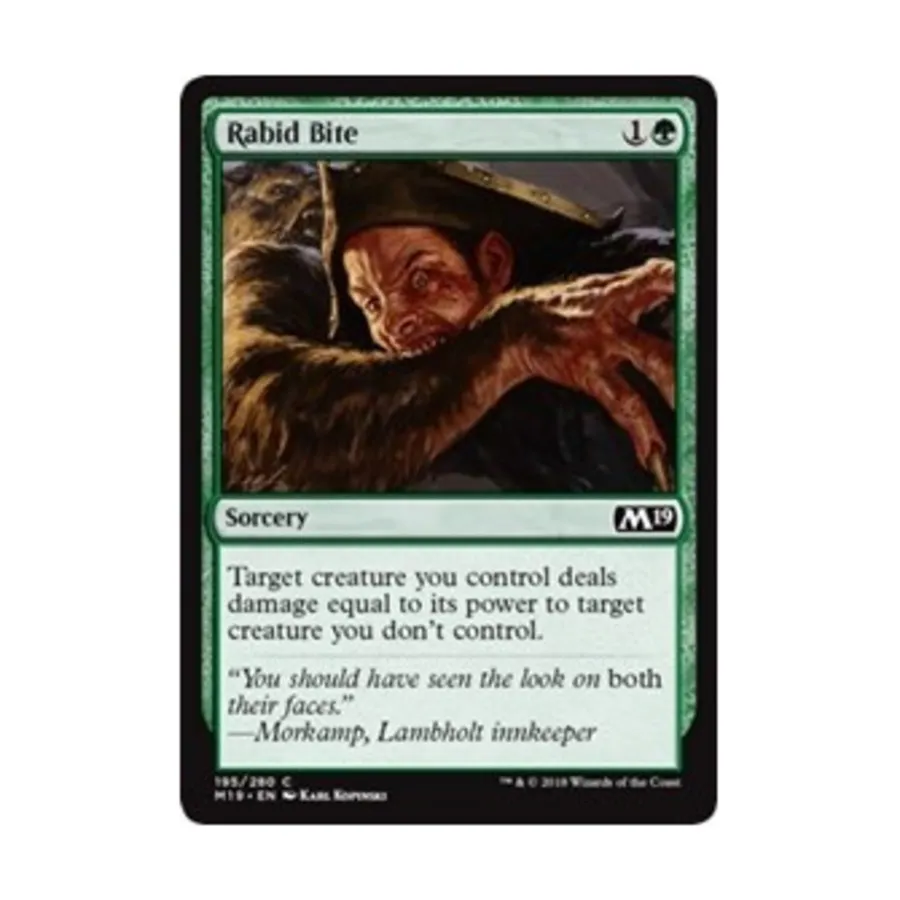 

CCG Бешеный укус (С), MTG - Core Set 2019