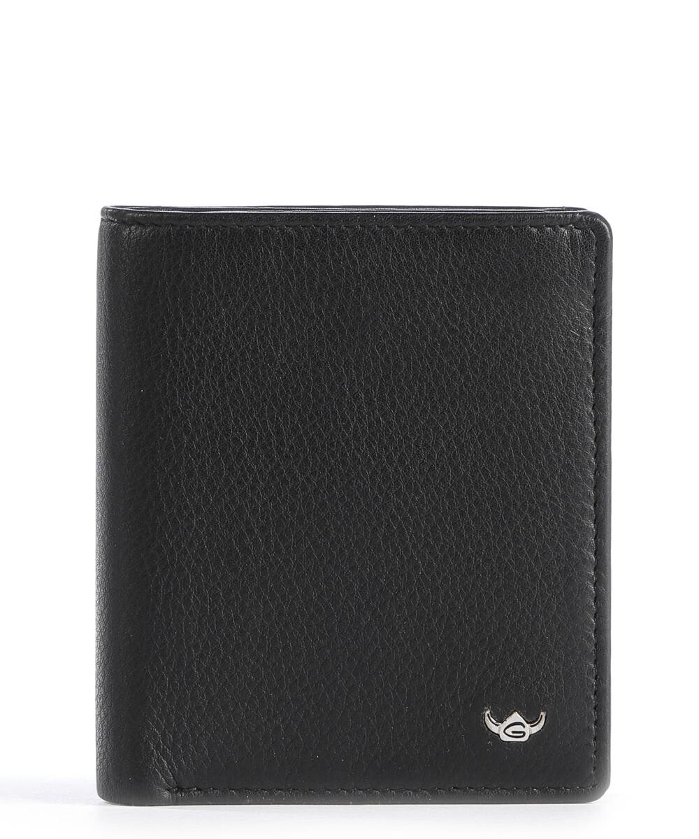 

Кошелек Capri RFID из зернистой яловой кожи Golden Head, черный