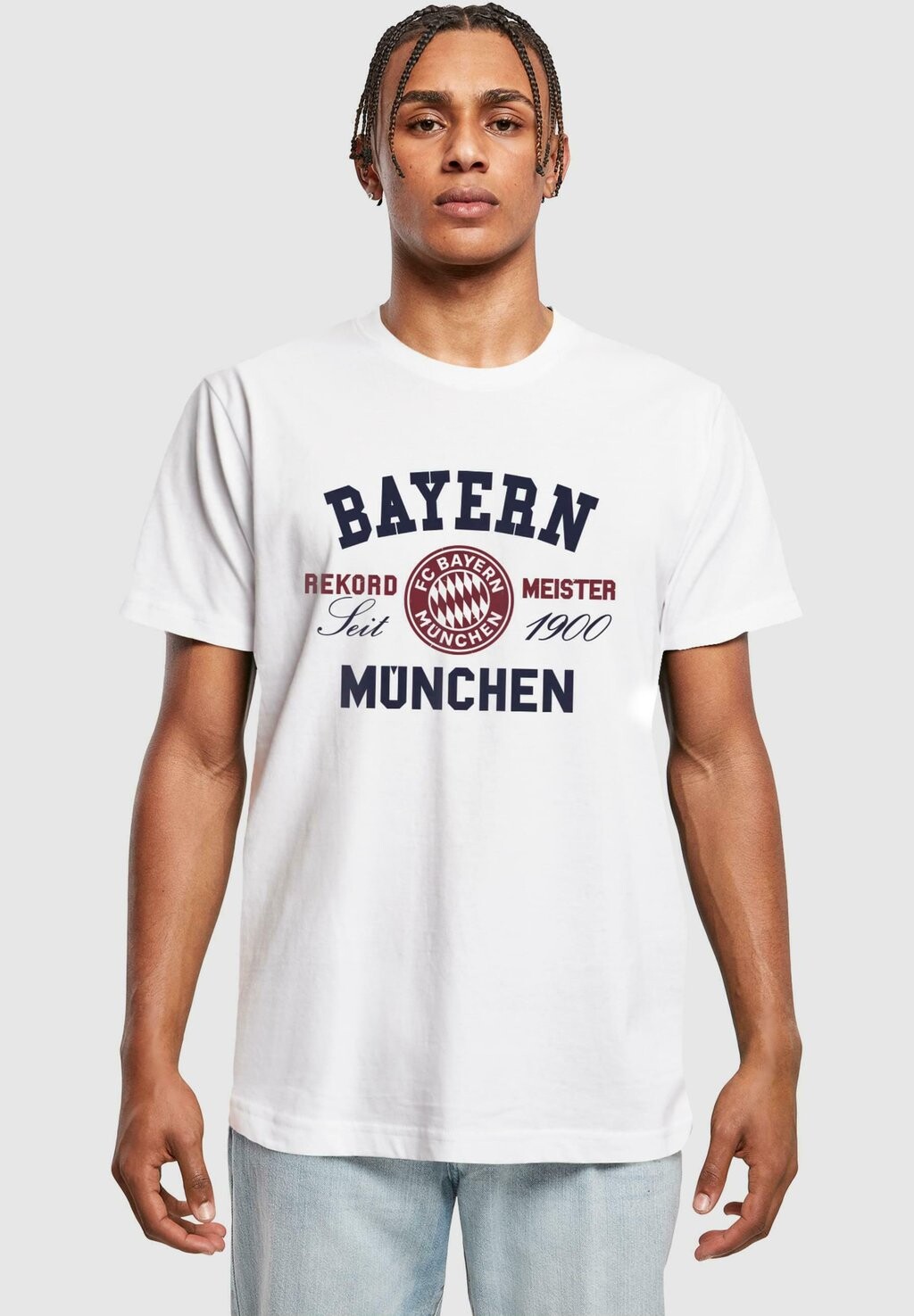 

Team Rekordmeister Round Neck FC Bayern München, белый