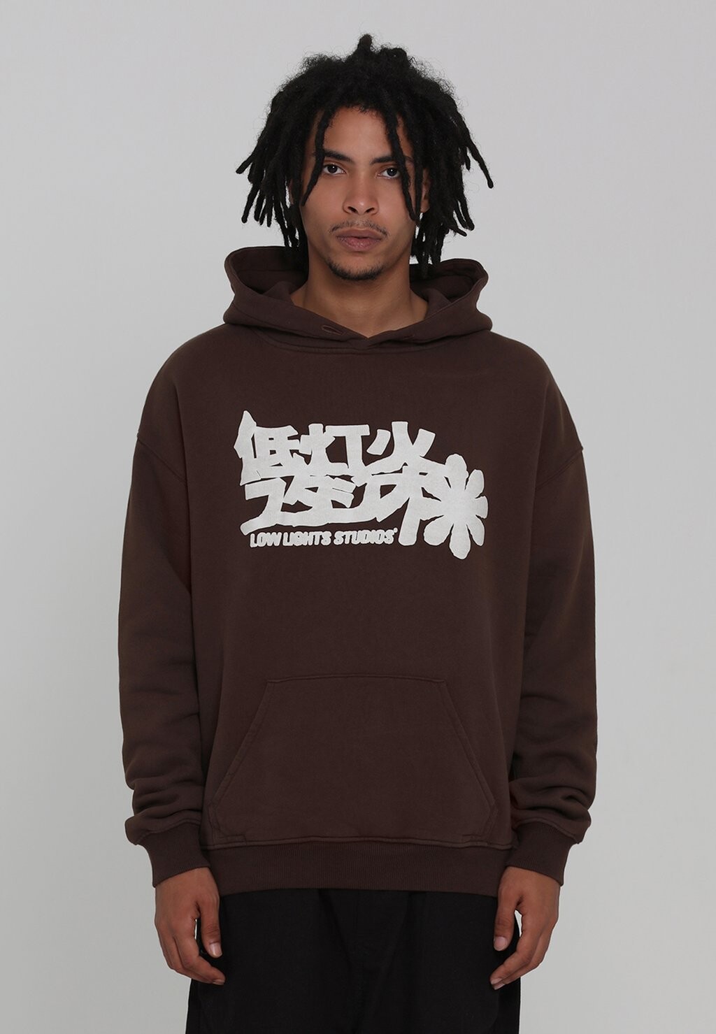 

Толстовка SUNA HOODIE UNISEX LOW LIGHTS STUDIOS, коричневый