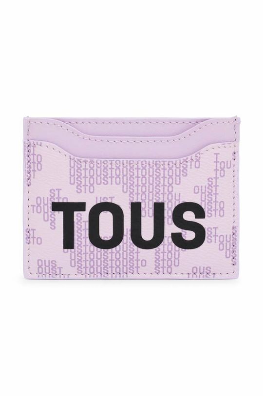 Чехол для визиток Tous, фиолетовый деловой чехол для визиток забавный чехол для визиток забавный чехол