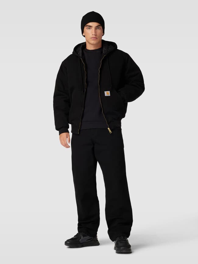

Куртка с нашивкой-лейблом, модель ACTIVE Carhartt Work In Progress, черный