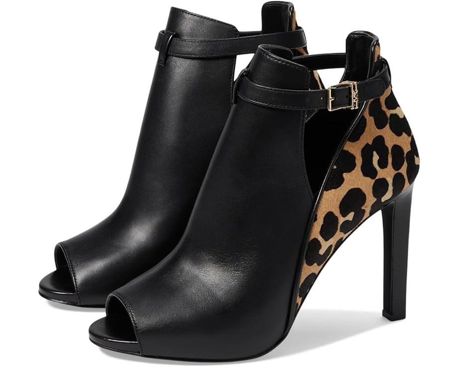 

Ботинки Michael Kors Lawson Open Toe, черный мульти