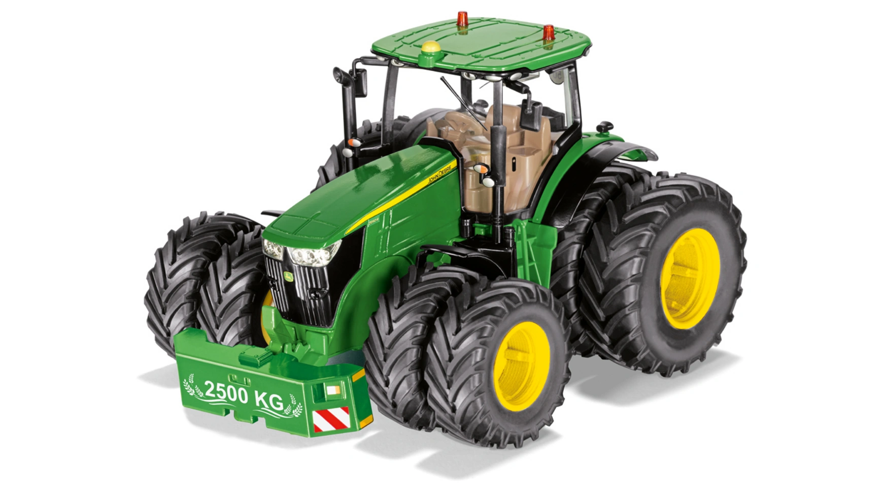 Control john deere 7290r с двойными шинами Siku