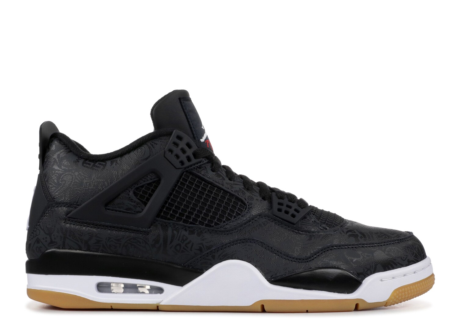 

Кроссовки Air Jordan Air Jordan 4 Retro 'Laser', черный