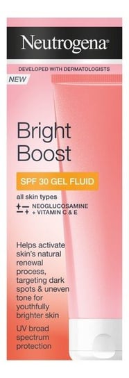 Защитный гель SPF 30 для лица 50мл Neutrogena Bright Boost