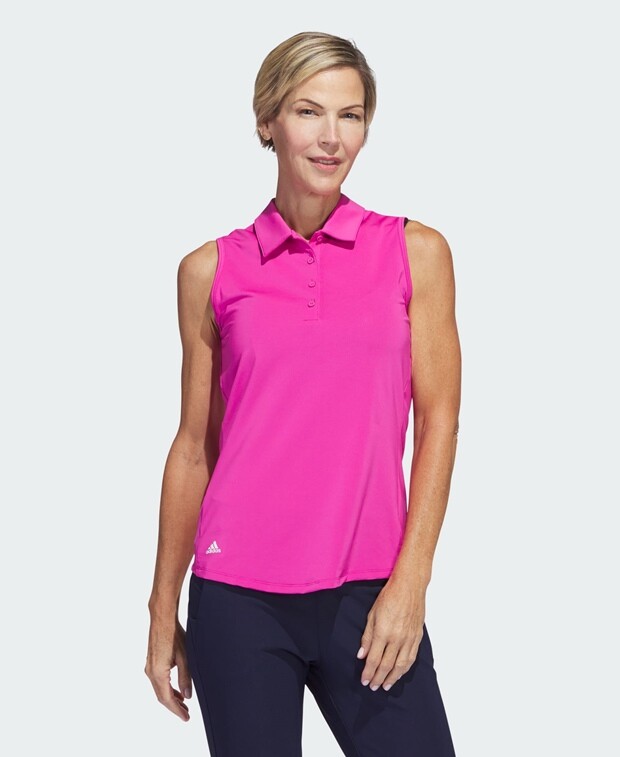 

Топ поло adidas, розовый