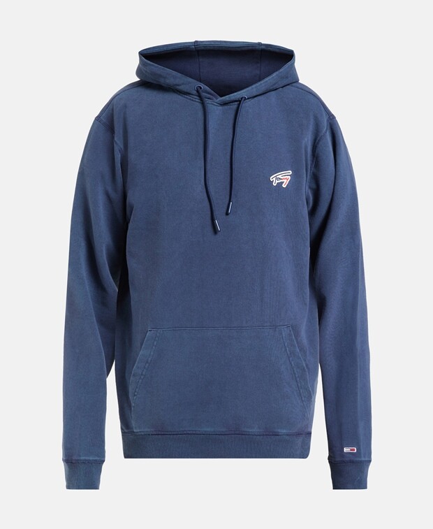 

Худи с капюшоном Tommy Jeans, темно-синий