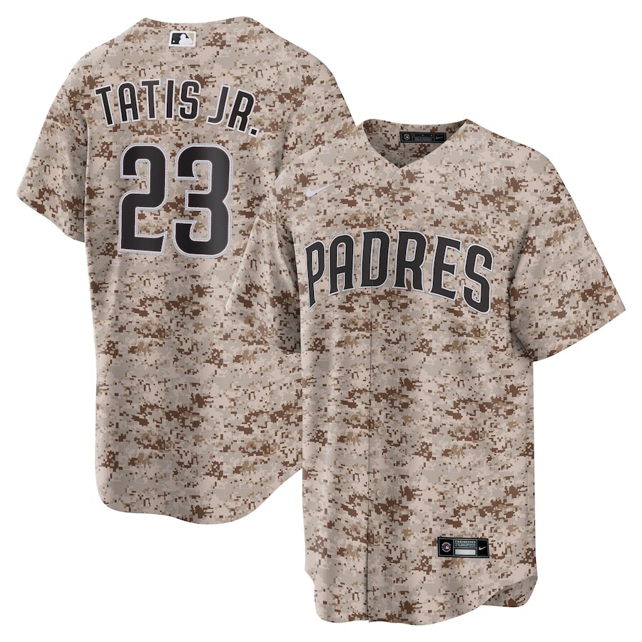 

Джерси Nike San Diego Padres, камуфляж