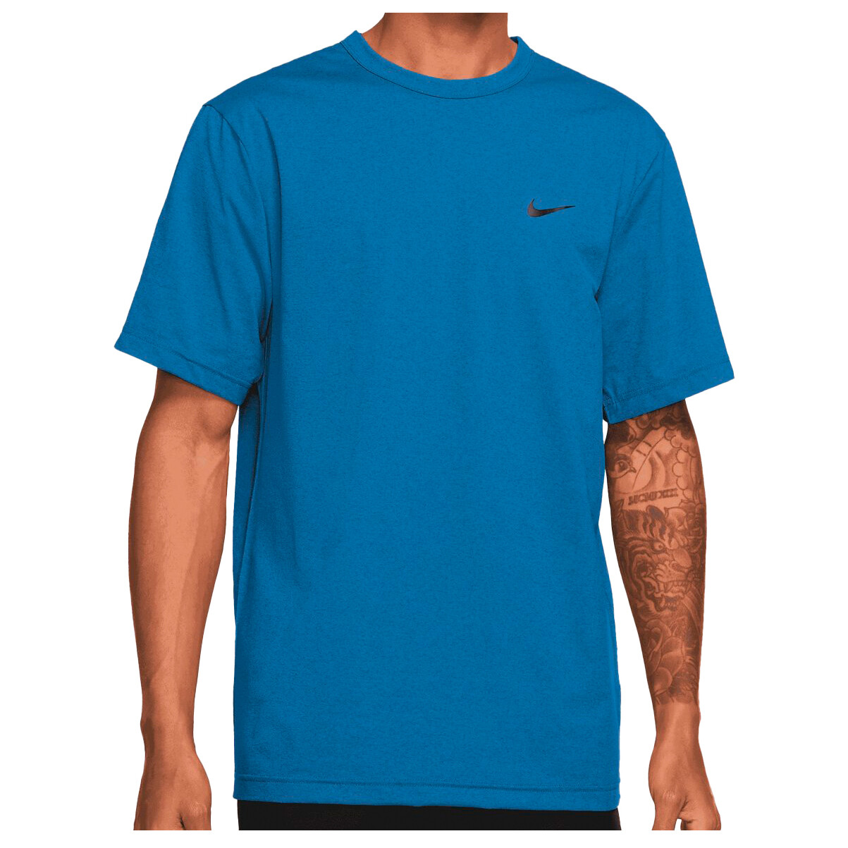 

Функциональная рубашка Nike Hyverse Dri FIT UV S/S, цвет Star Blue/Black