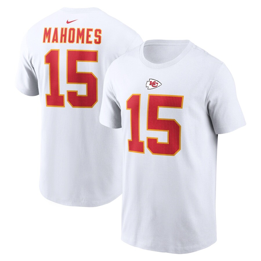 

Футболка с именем и номером Nike Kansas City Chiefs, белый