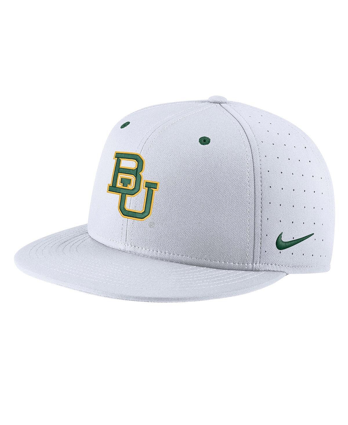 

Мужская белая приталенная бейсболка Baylor Bears Aero True Baseball Performance Nike