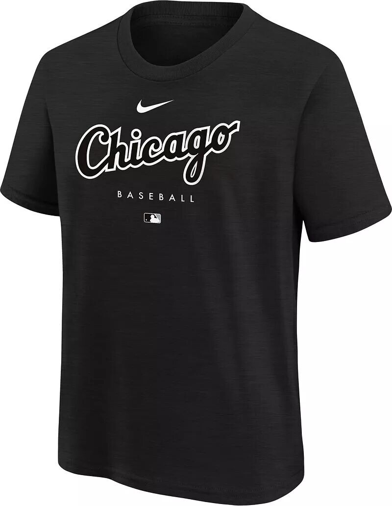 

Черная футболка Early Work Nike Youth Chicago White Sox