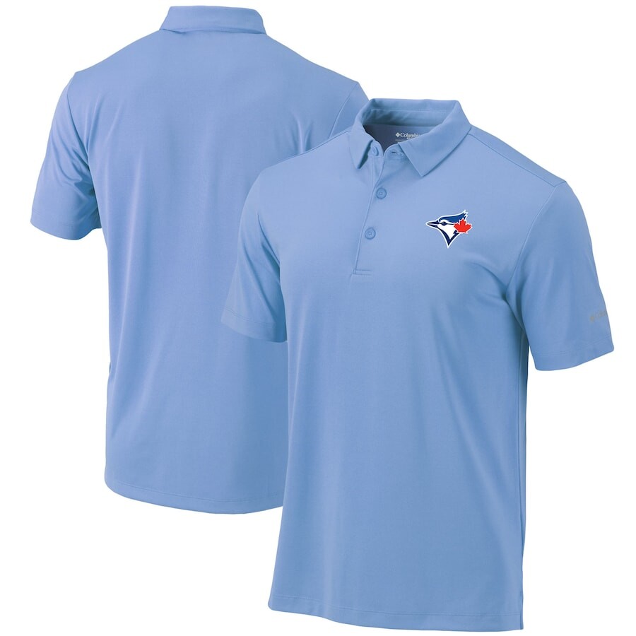

Поло с коротким рукавом Columbia Toronto Blue Jays, синий
