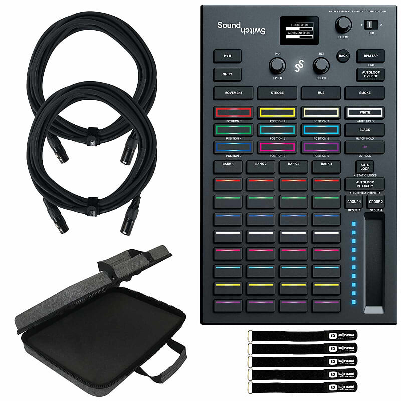 

Контроллер освещения SoundSwitch SoundSwitch Control One Professional DJ DMX Universe Lighting Controller w Case