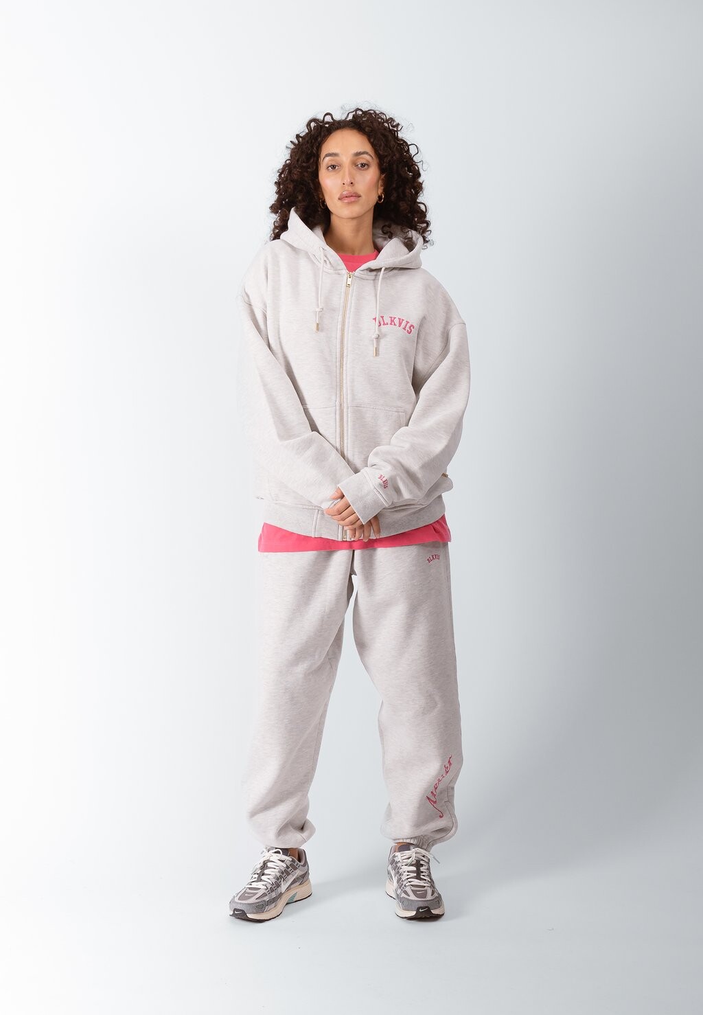 

Толстовка ZIP HOODY UNISEX Blkvis, цвет grey heather